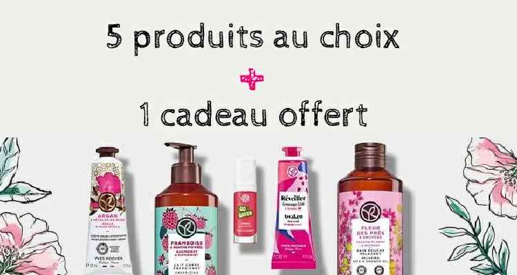 Les promo Fête des Mères 2023 - Yves rocher